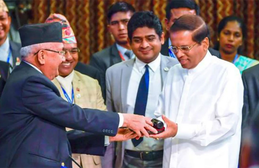 බිම්ස්ටෙක් සමුළුවේ නව සභාපතිත්වය ජනපතිට