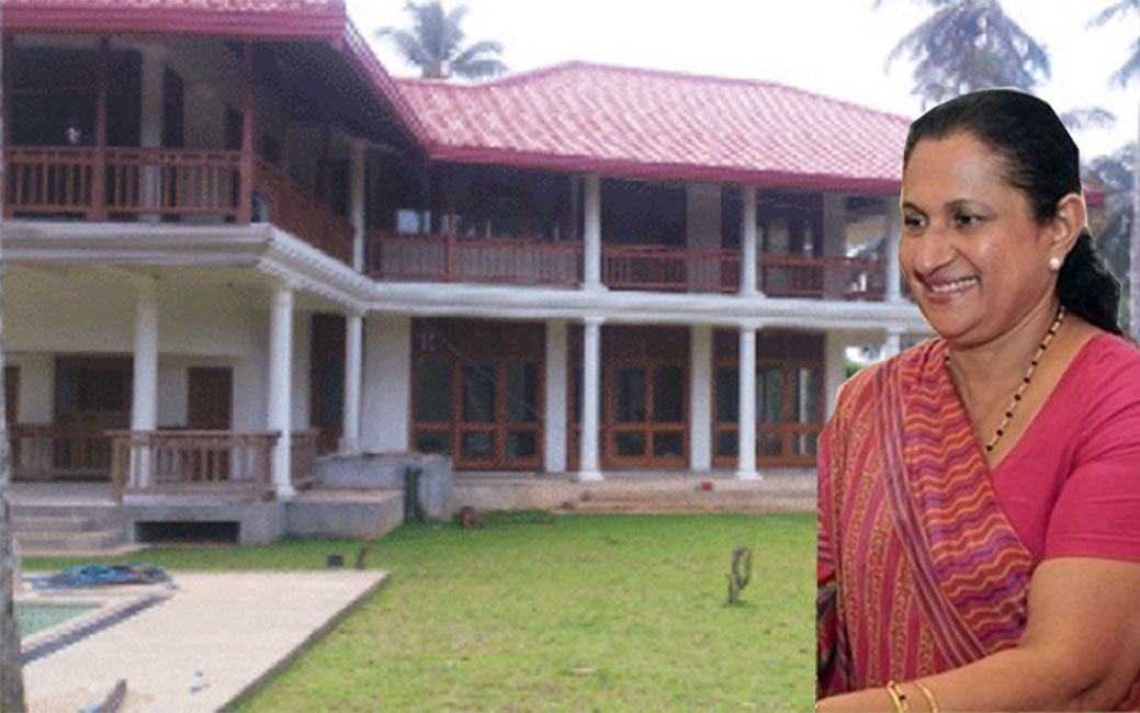 මල්වාන මාලිගයේ මුල්ගල තිබ්බෙත් බැසිල්ගේ පවුල පුෂ්පා !