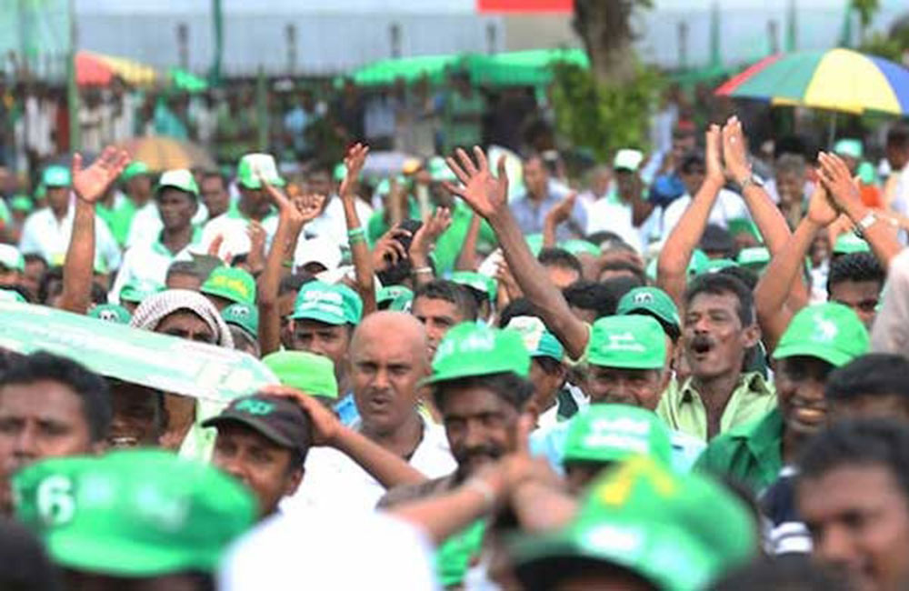 ජනබල මෙහෙයුම : යුක්තියේ සටන ජයග්‍රහණ ජනරැළිය ලෙස 17 වනදා !