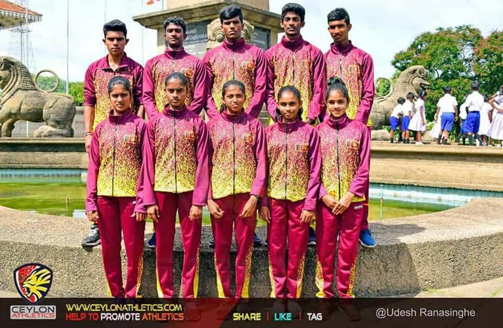ලෝක මළල ක්‍රීඩා ශුරතාවට යන කණ්ඩායම බෝගම්බරට 