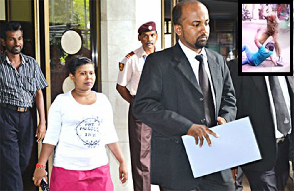 ගෑණුන්ට ගහපු රාළහාමිට වැඩ වරදී!