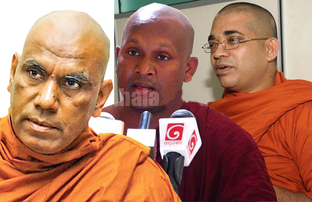 'කතුන්ට මත්පැන් මිලට ගන්න අවසරය දෙන්න බැහැ' - හිමිවරුන් කිහිපනමක් සටනට