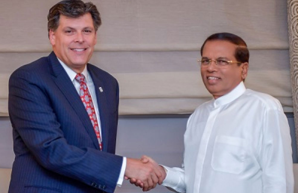 ශී‍්‍ර ලංකාවට ඇමරිකන් ඩොලර් මිලියන 480 ක සංවර්ධන ආධාරයක් සැපයීමට ඇමරිකාව සූදානම් 