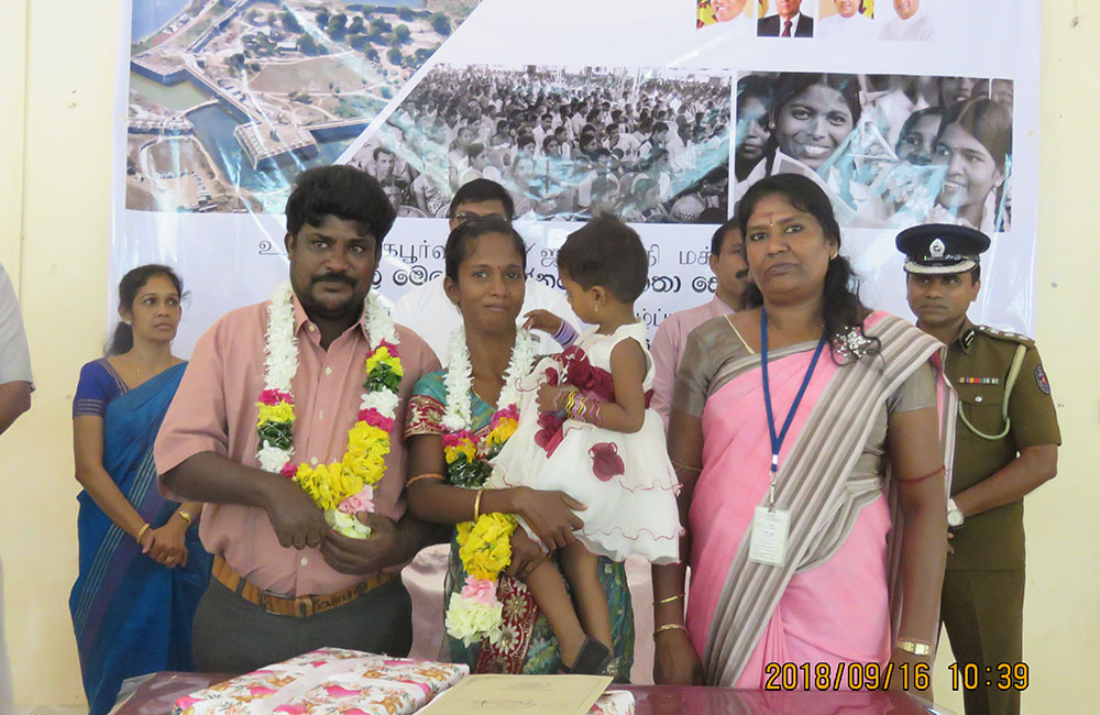 යාපනයේ අවිවාහක අඹු සැමි ‌ජෝඩු 101ක් විවාහ දිවියට