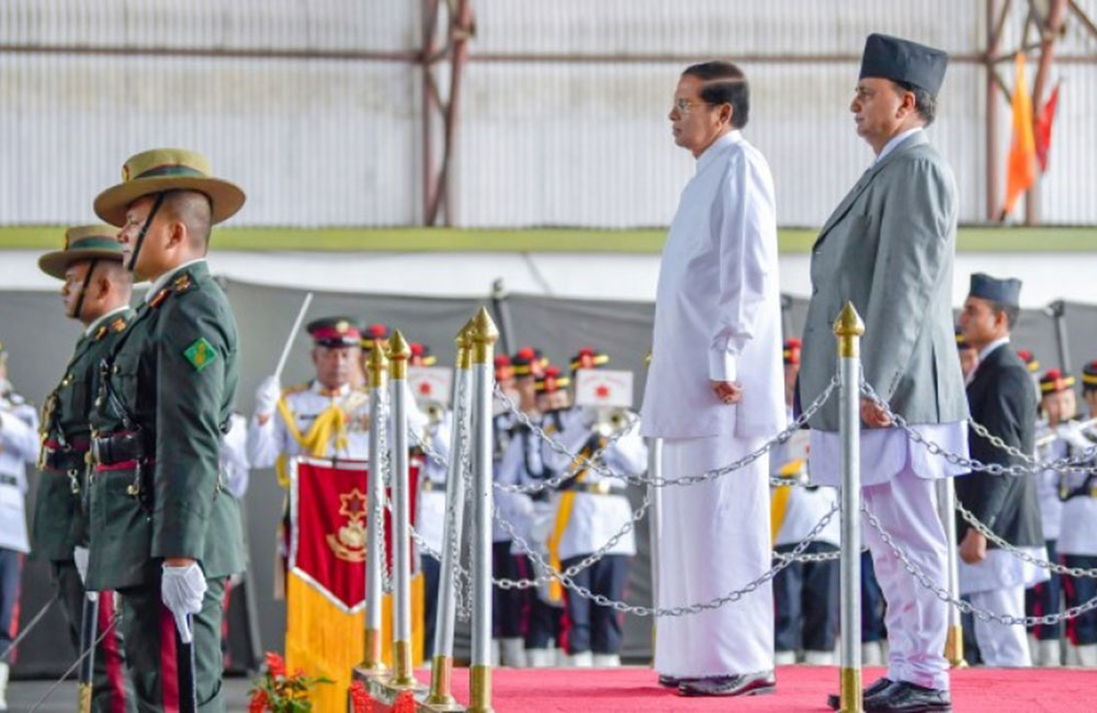 නේපාල - ශ‍්‍රී ලංකා වෙළෙද සහ ආයෝජන සමුළුවට ජනපති එක් වෙයි