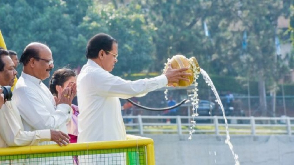 කළු ගඟ රන් දියවර ජනපති අතින් මුදා හැරේ 