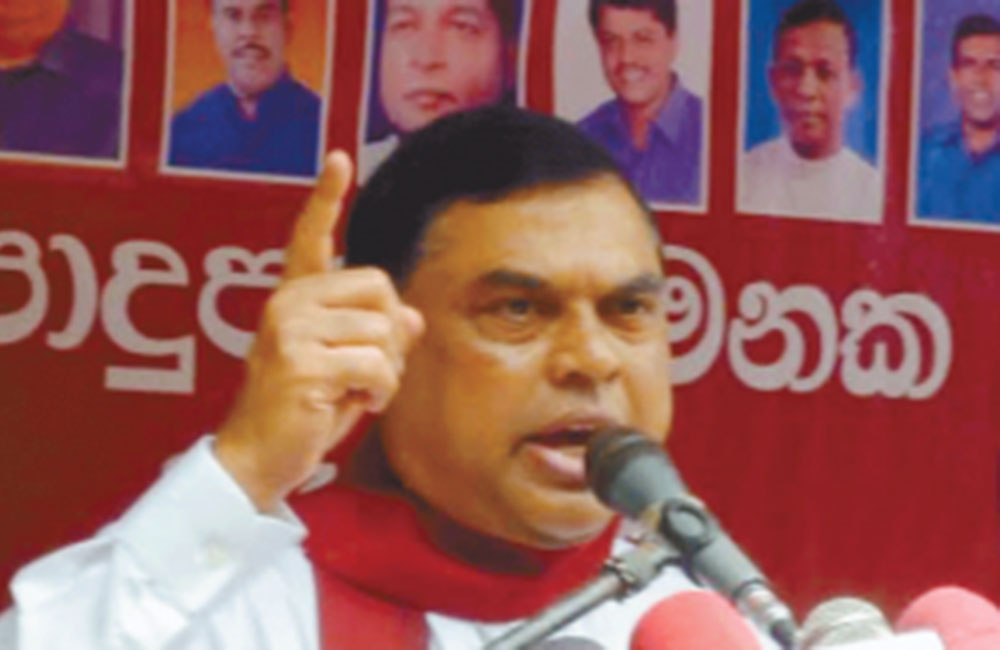 බැසිල් කට අරියි : සිරිසේනට සොරි වෙන ලකුණු !