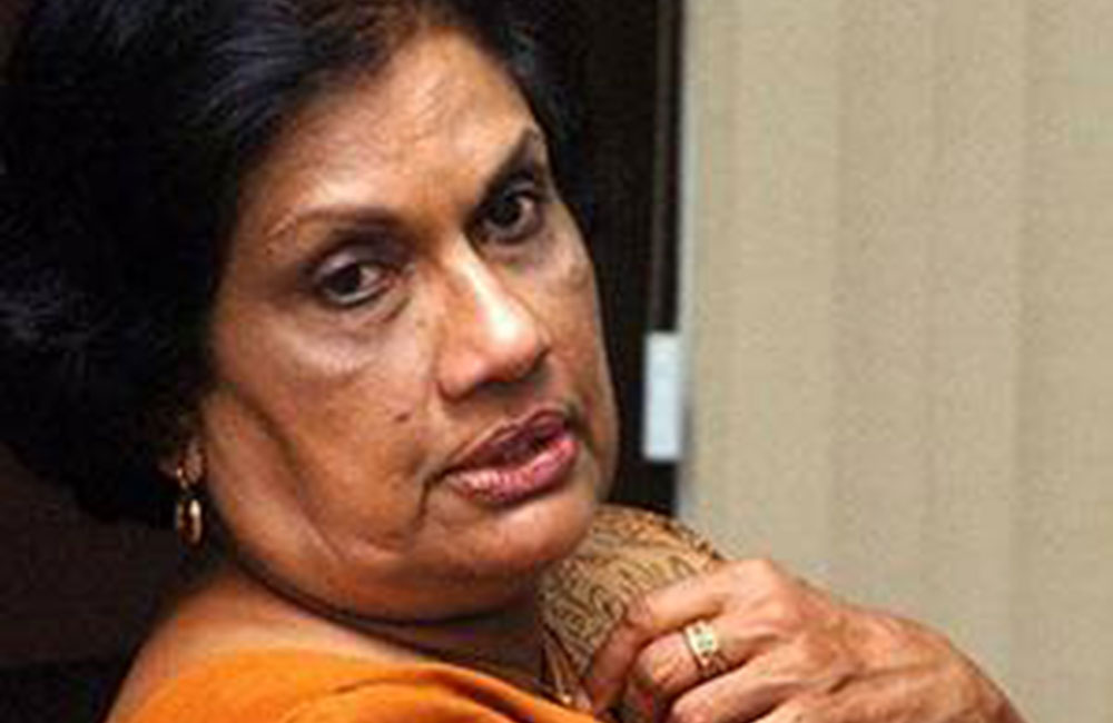 පොහොට්ටු - ශ්‍රිලනිප සන්ධාන එපා : අත රකින  චන්ද්‍රිකාගේ අළුත්ම යෝජනාව මෙන්න !