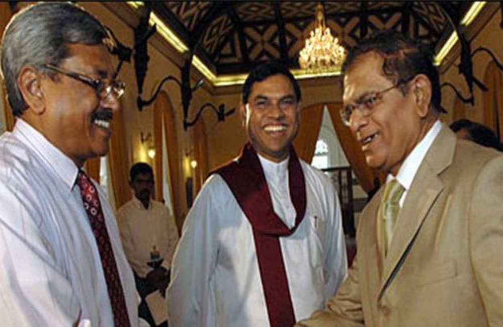 හිටපු අගවිනිසුරුට : ගෝඨා වෙනුවෙන් ඉදිරිපත් විය හැකිද ?