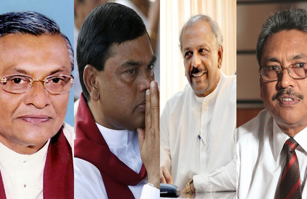 ශ්‍රීලපොපෙ ජනාධිපති අපේක්ෂකත්වයට නම් 4ක් !
