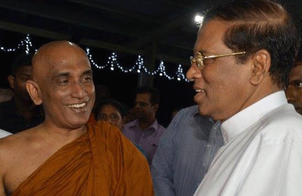 ජනාධිපතිගෙන් ප්රතිචාරයක් නෑ : "විසෙන් විස නසන්න" රතන ගෝඨා වෙත වඩියි