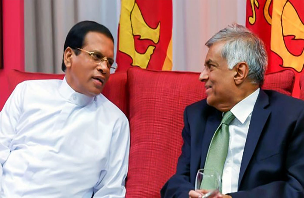 කැබිනට් මණ්ඩල රැස්වීම තියනවාද ? නැද්ද ? : රනිල් - මෛත්‍රී අද රෑ සාකච්ඡාවක !