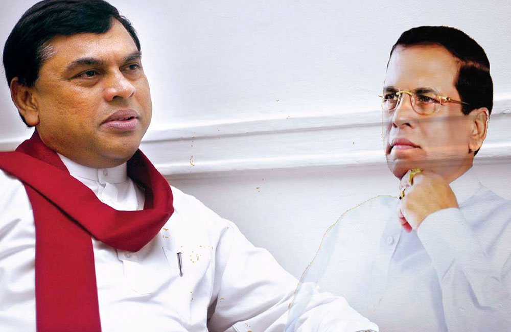 අවසන් තීන්දුව අරගන්න : සිරිසේන සහ බැසිල් හෙට හමුවෙති !