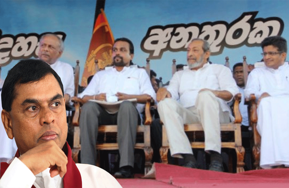 'බැසිල්ට එරෙහිව දිනේෂ් -වාසු- විමල්- ගම්මන්පිල සටනට 