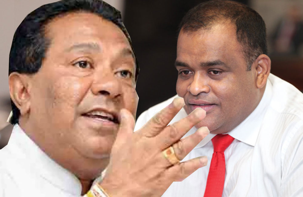 ධම්මික පෙරේරා කියන්නේ කැසිනෝ මුදලාලියෙක් - එස්.බී කට අරියි !