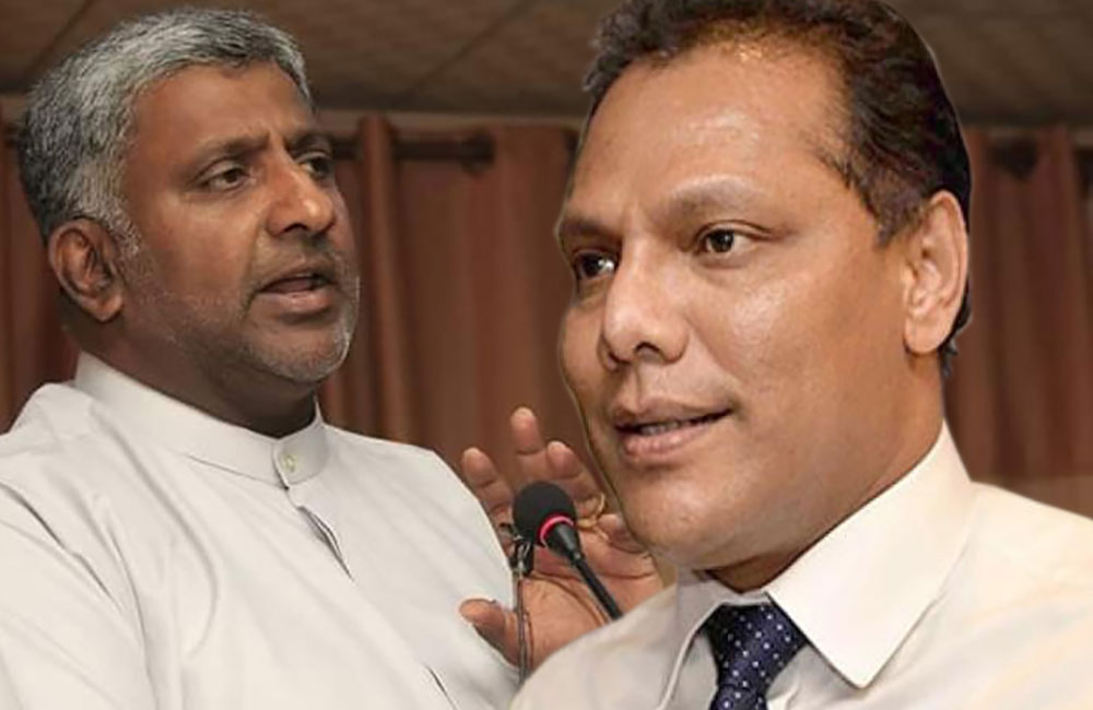 පොහොට්ටු ශ්‍රිලනිප වේදිකාවේ  මරා ගනියි : දයාසිරිගෙන් ප්‍රසන්නට ප්‍රතිප්‍රහාර !