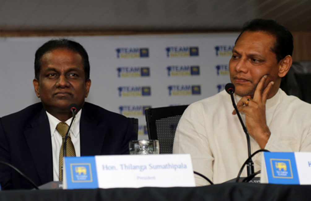 දයාසිරි - තිලංග එළිපිට ගැටෙති : පක්ෂය නන්නත්තාරයි !