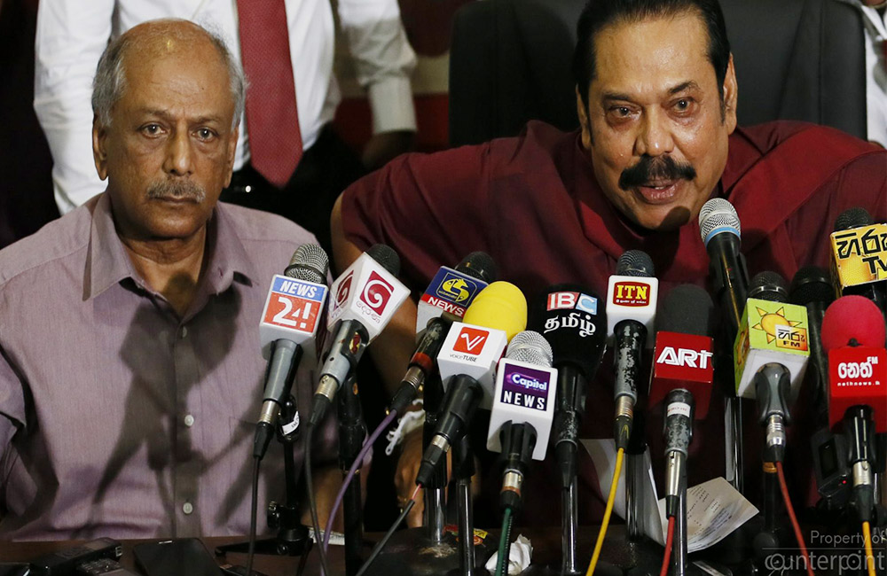 දිනේෂ් කැපෙයි : අගමැති ලෙස මහින්ද අද දිවුරයි !