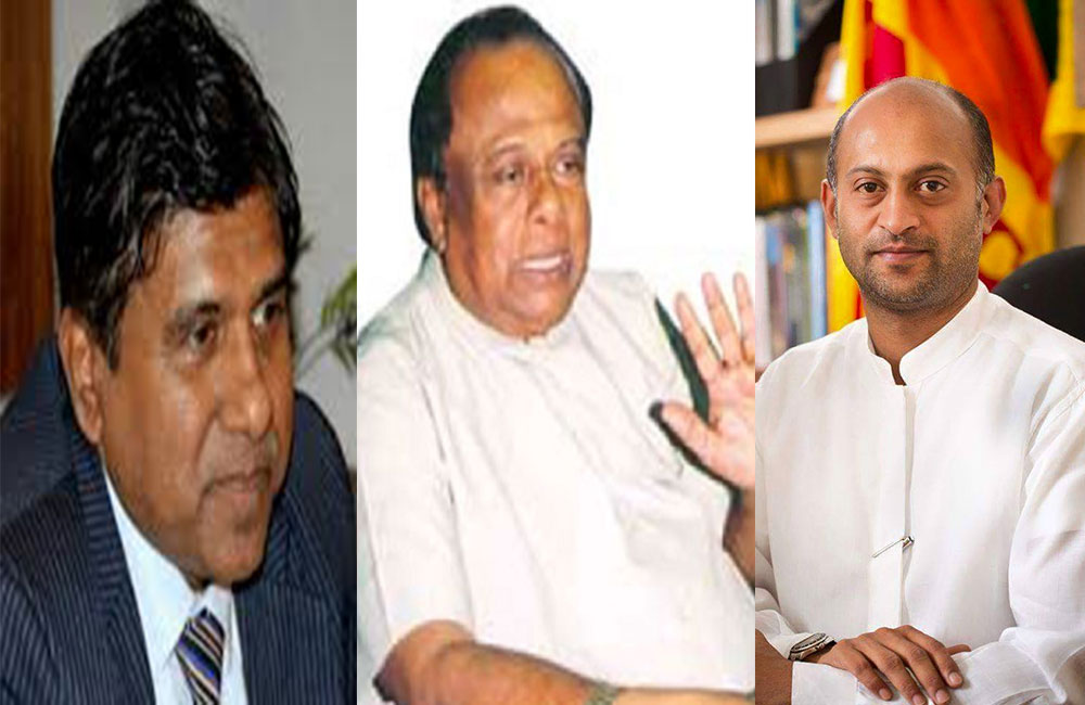 පැන්න තිදෙනෙක් යළිත් එන්න සාකච්ඡා : "ඇමති එපා ආසනයක් දෙන්න" විජේදාස ඉල්ලයි !