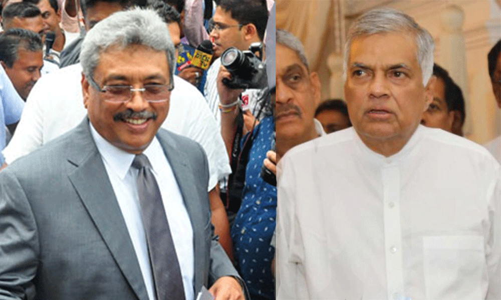 ගෝඨා රනිල් හමුවෙයි :  සිරිසේන අපිව රැවට්ටුවා - අයියා ඉල්ලා අස්වෙන්න සූදානම් ! 