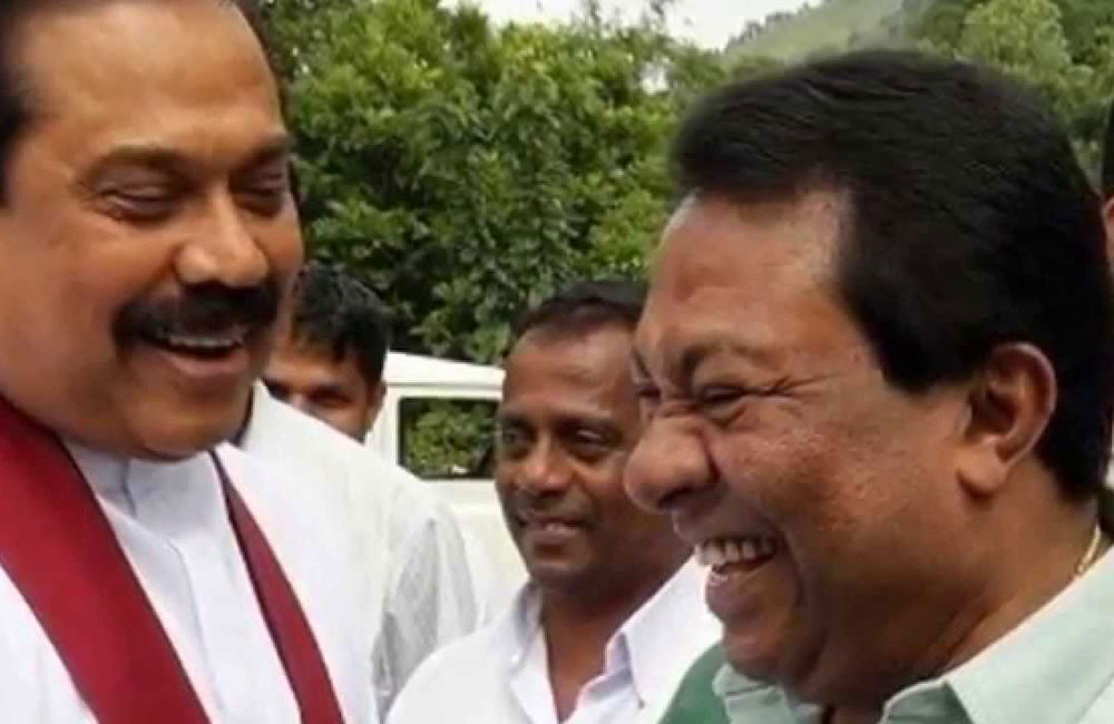 "මෛත්‍රී - මහින්ද" රාත්‍රී භෝජන සංග්‍රහයක  : එස්.බී ගෙන් අති විශේෂ නිවේදනයක් !