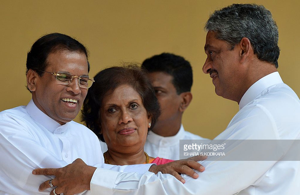මෛත්‍රී පාර්ශවයෙන් කොළ එළි දැල්වේ : SF ට නීතිය හා සාමය දීම ස්ථිරයි !