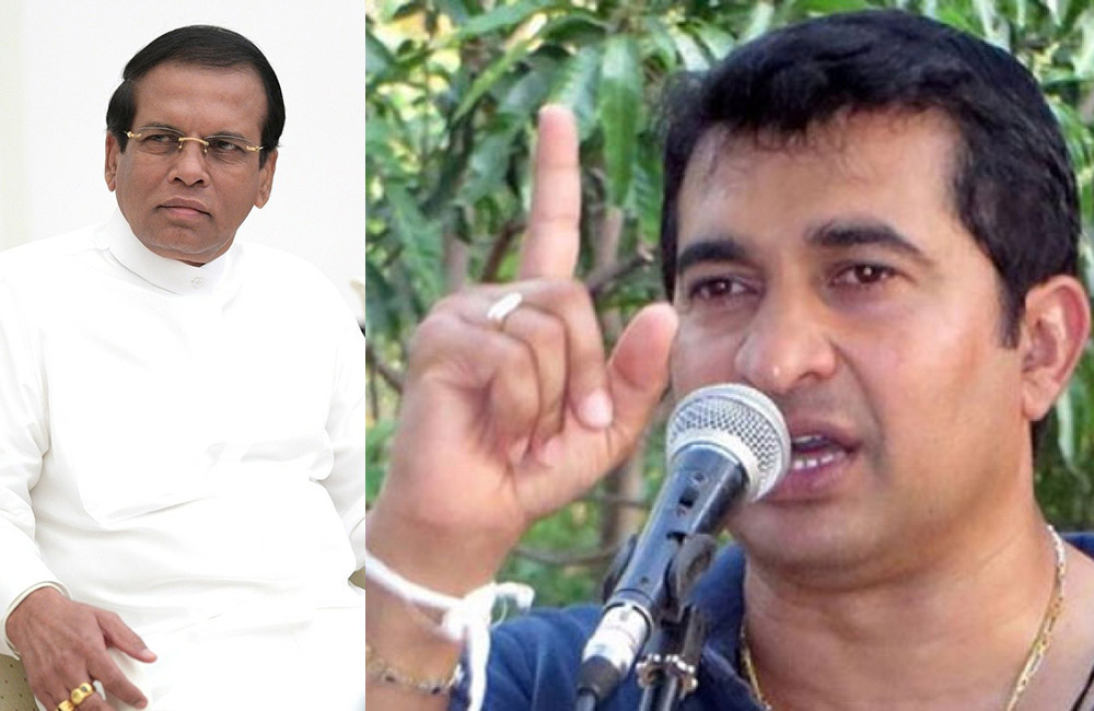 රොෂාන් - සිරිසේන ගැටුම උත්සන්න වෙයි  !