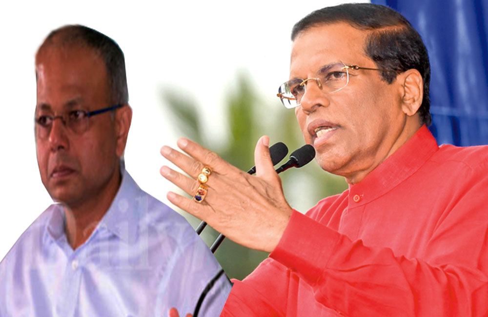 සිරිසේනගෙන් සාගලට ටොක්කක් !