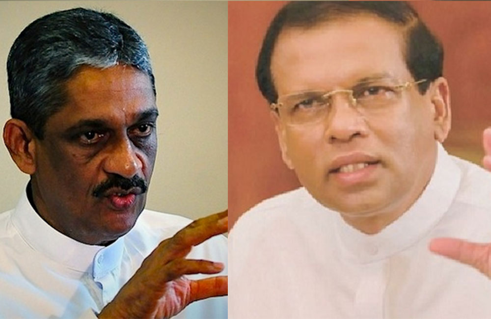 නීතිය හා සාමය අහිමිවීම : සරත් ෆොන්සේකා පිළිකුළෙන් හෙළාදකියි