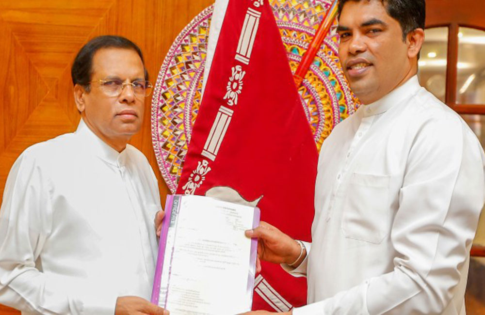 ශාන්ත බණ්ඩාර පත්කළාට පොහොට්ටුවේ විරෝධය !