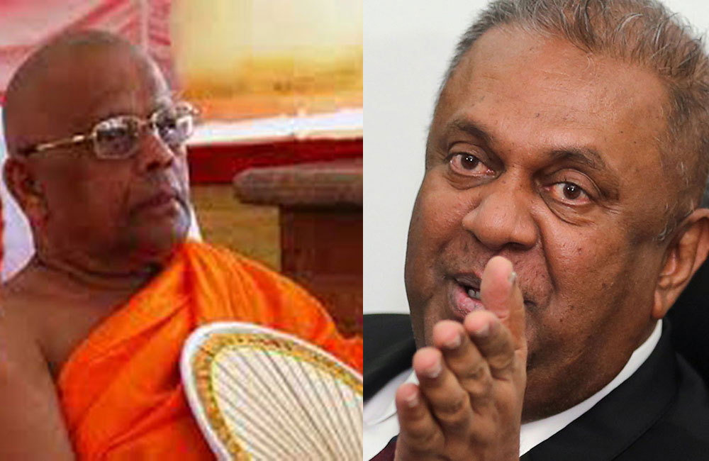 අස්ගිරියේ තලෙයිබාන් බණට : ඇමති මංගලගෙන් ප්‍රතිචාර !