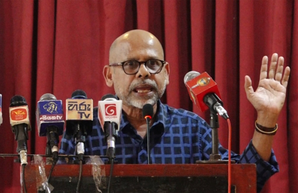 ගෝඨාගේ සංස්කෘතිය නිර්මාණය වෙලා තියෙන්නේ තුවක්කු බටෙන් -ගාමිණී වියන්ගොඩ