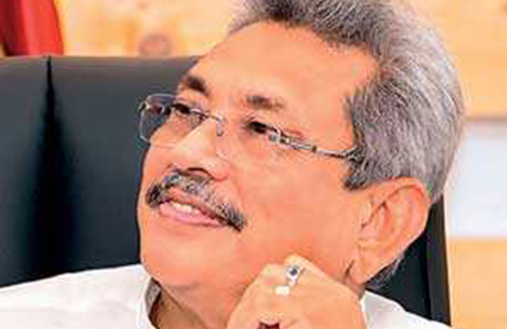  ගෝඨා නැවතත් සුදුසුකම් පෙන්වයි : ගමන් බලපත්‍රය හොර පාරෙන් අරගෙන මාට්ටු !
