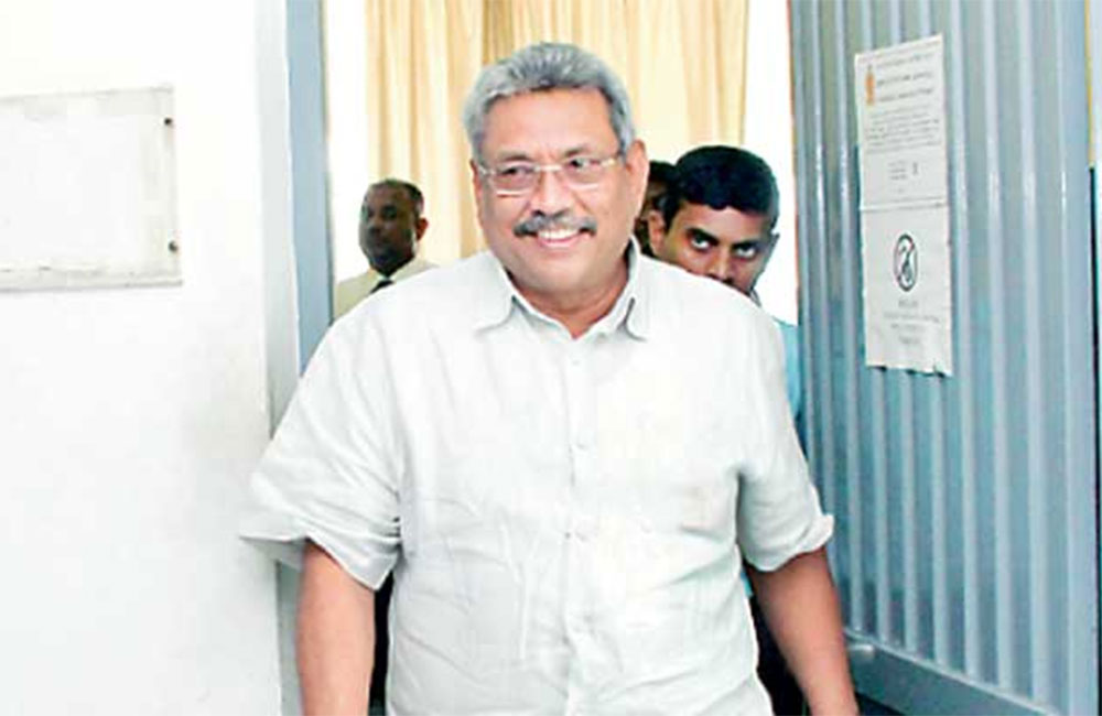 රාජ්‍ය මූල්‍ය අවභාවිත කළ ගෝඨාට : විශේෂ මහාධිකරණයෙන් ඇප