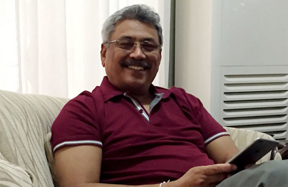 2020 සඳහා ගෝඨා ජනාධිපති වන්නේ නම් ලාංකිකයෙක්, නැත්නම් ඇමරිකානුවෙක්