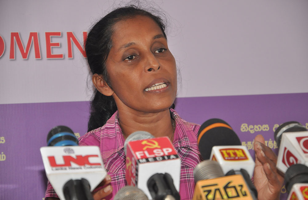 ධනපති පාලකයින් ජන්ද ගන්න කාන්තා නියෝජනයත් විකුණගෙන කෑවා - නිදහස උදෙසා කාන්තා ව්‍යපාරය