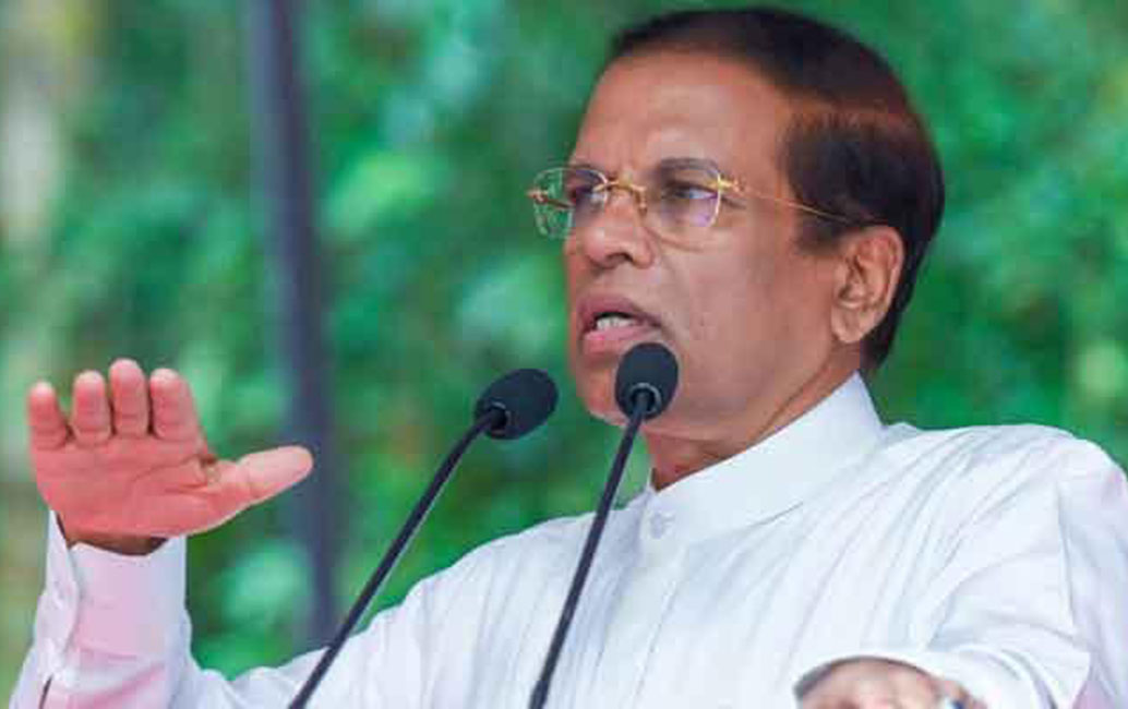 මරලා එල්ලනවාට විරුද්ධව පනතක් ගෙනාවොත් : ජාතික ශෝක දිනයක් කරනවා - සිරිසේන