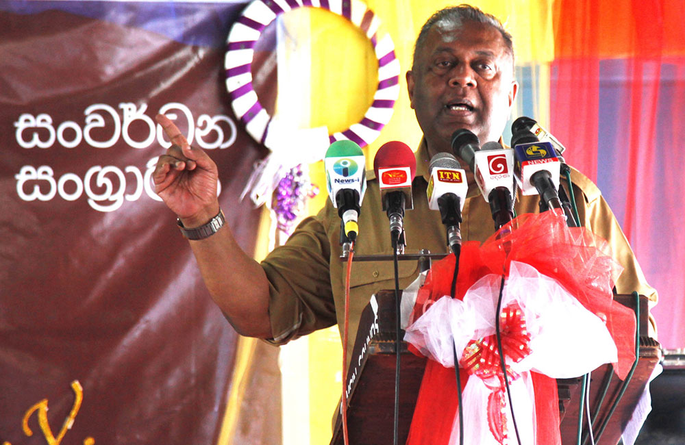 ඉතිහාසයේ වැඩිම මුදලක් කෙටි කාලීනව රටේ සංවර්ධනයට යෙදවෙන්නේ ගම්පෙරළියයි - මංගල 