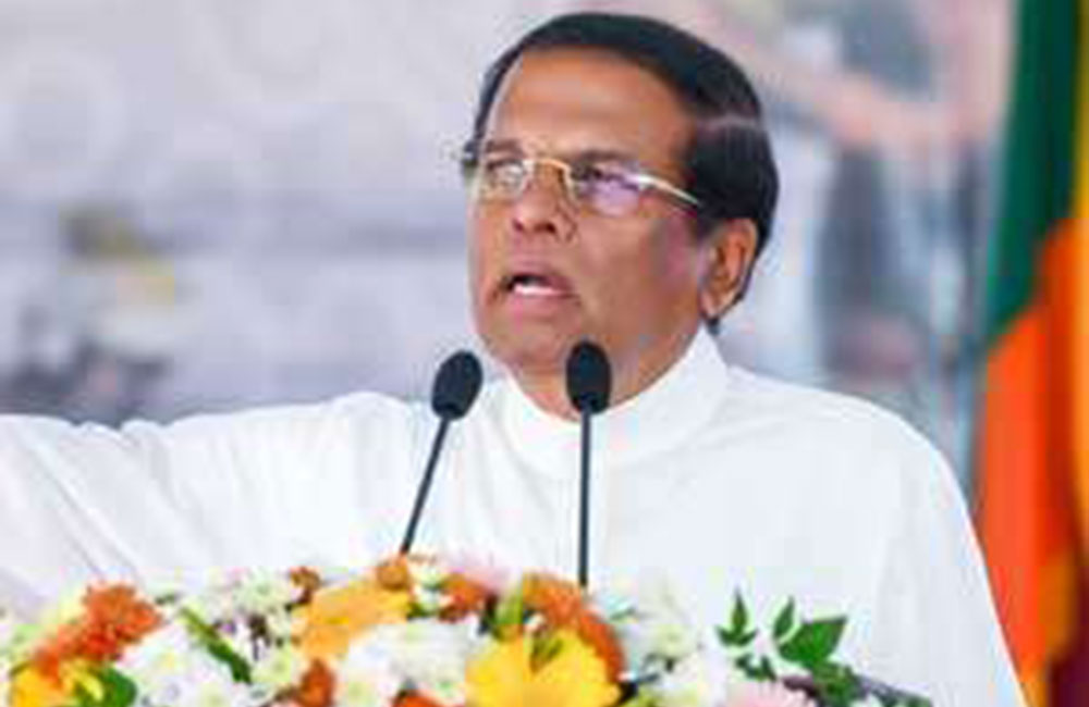 සිරිසේනගේ ආශාව එළියට : 19 නැතිකරගන්න ඉල්ලයි !