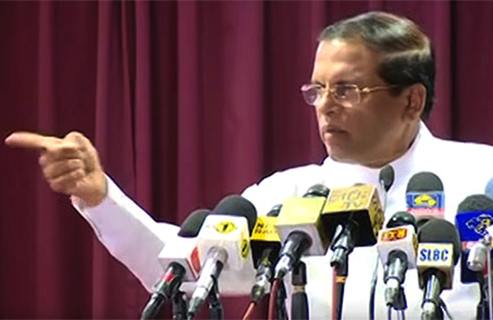 ජනාධිපතිගෙන් ආන්දෝලනාත්මක ප්‍රකාශයක් !