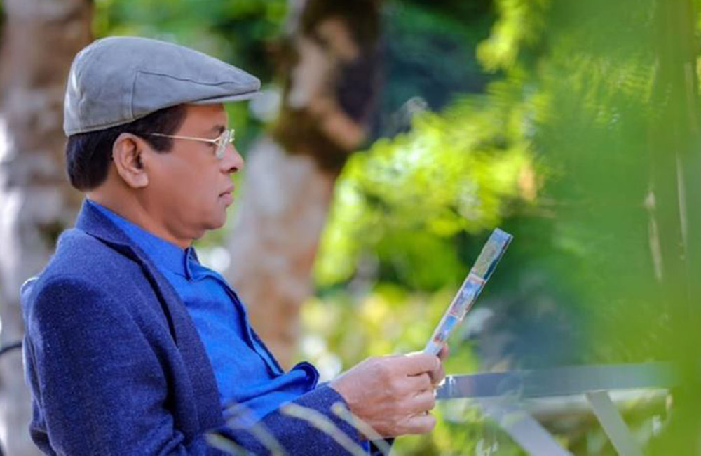 පැන්ෂන් නොගන්නා බව ජනපති කියයි  