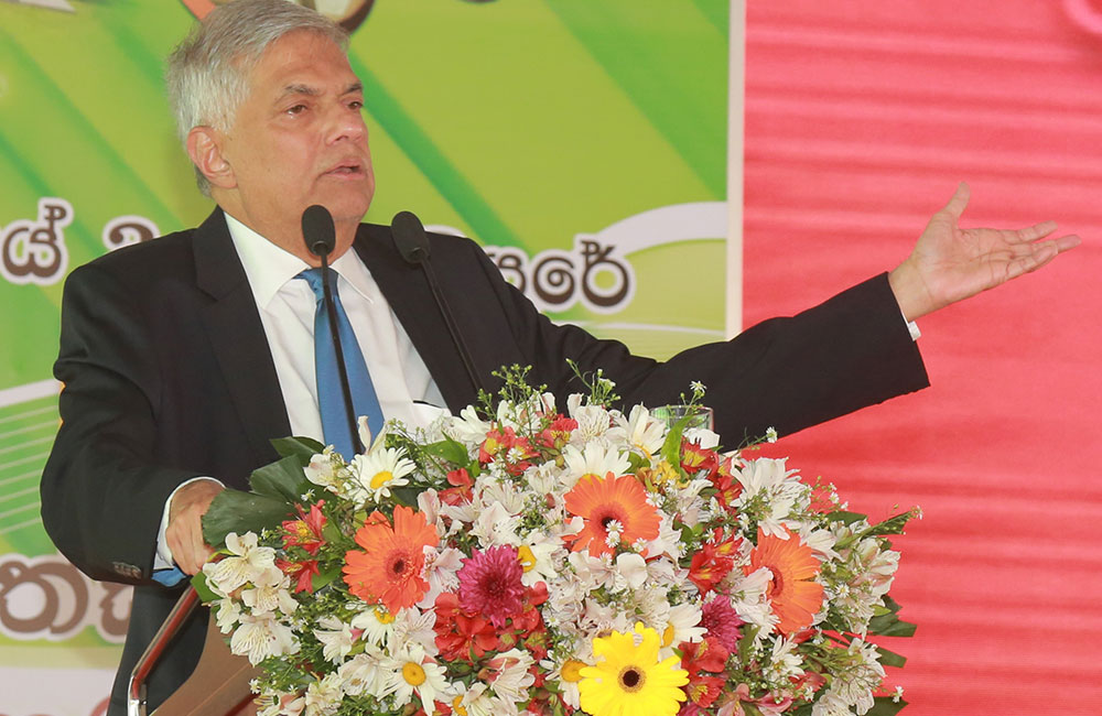 අධ්‍යාපනය වෙනුවෙන් කවුරුත් නොකළ වැඩ කොටසක් මේ ආණ්ඩුව කළා - අගමැති 