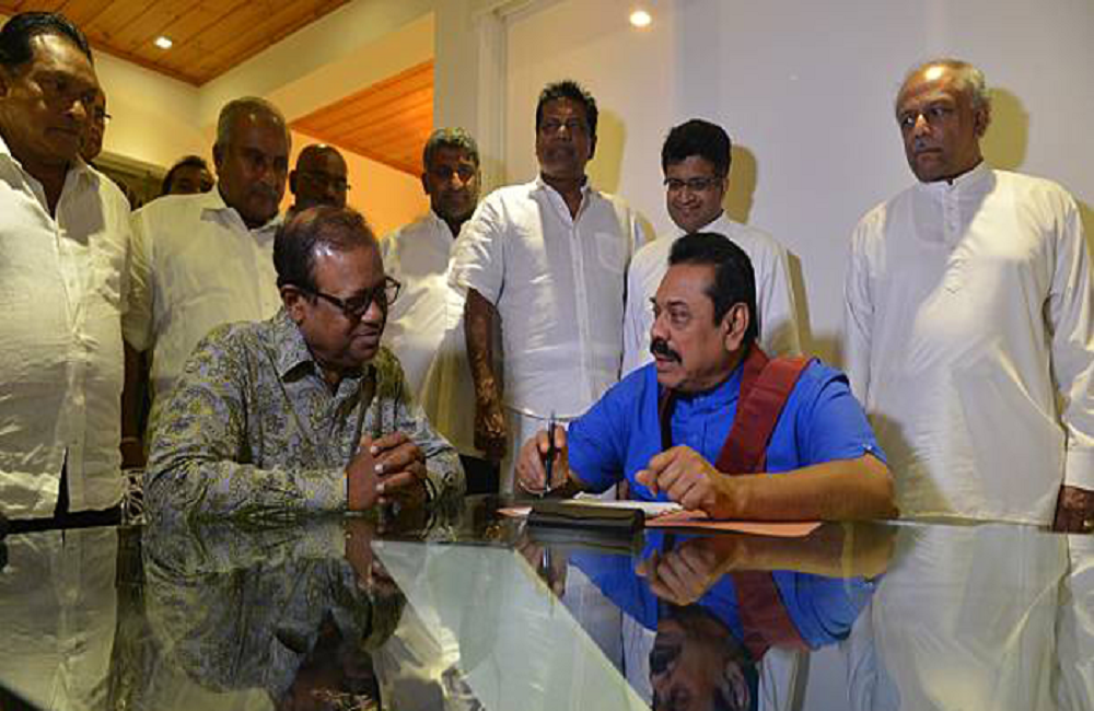 ඇමති සුසිල් මහින්ද සෙවණේ : මහින්ද නඩය ජනපති මැදුරේ