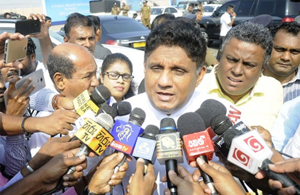 විධායක ජනාධිපති ධූරය අහෝසි කිරීමේ යෝජනාව අශිෂ්ටයි - සජිත් 
