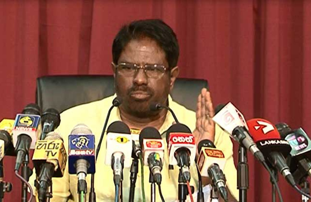 ශ්‍රීලනිපය රැකෙන්න හංසයාට කතිරය ගහන්න - විජිත් විජයමුණි සොයිසා