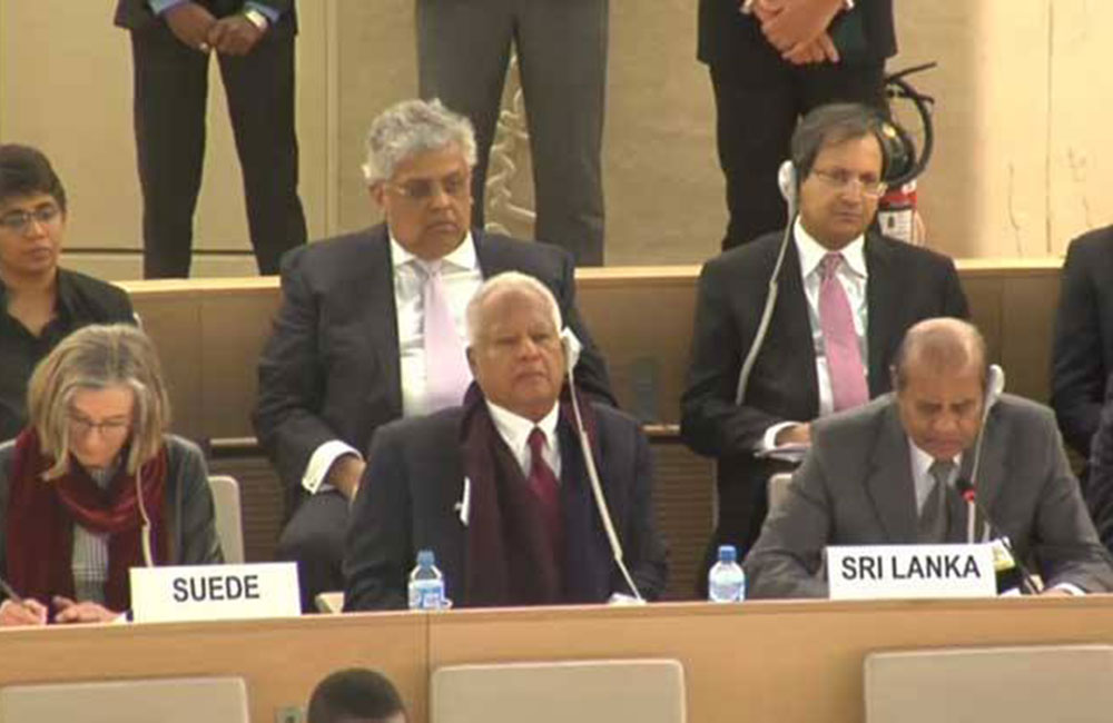 අතුරුදහවුවන් සම්බන්ධ කොමිසමට ජිනීවා හිදී පැසසුම්