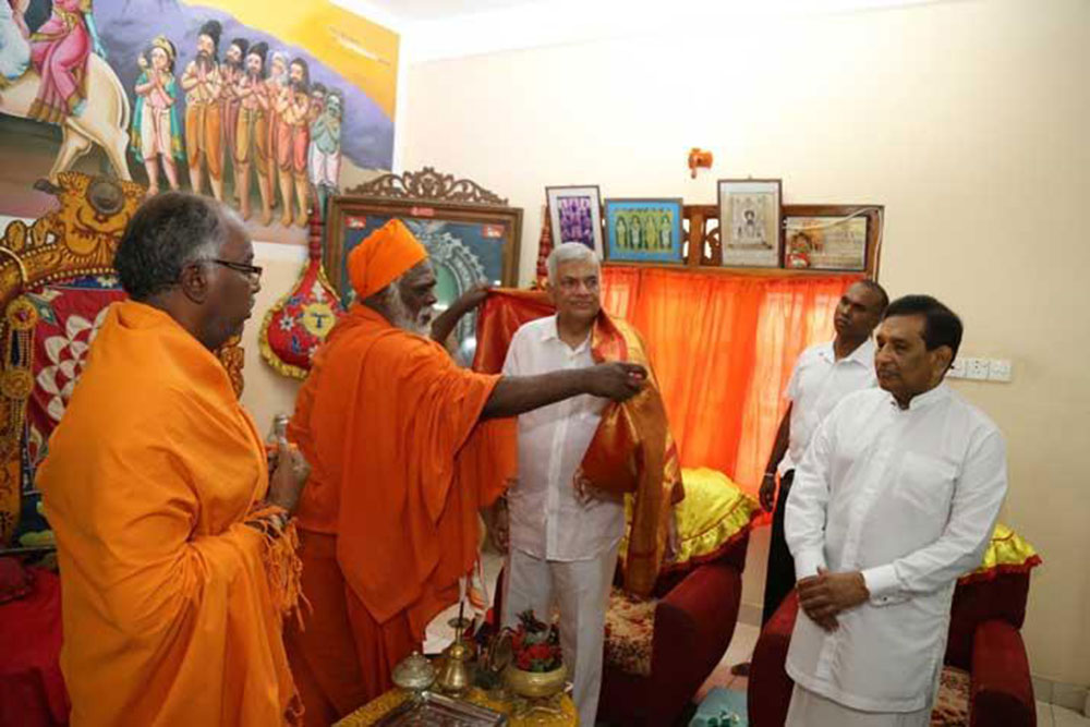 යාපනයට සිදුකළ මෙහෙය ගැන අගමැතිට : ද්‍රවිඩ සන්ධානයෙන් ස්තූතිය !