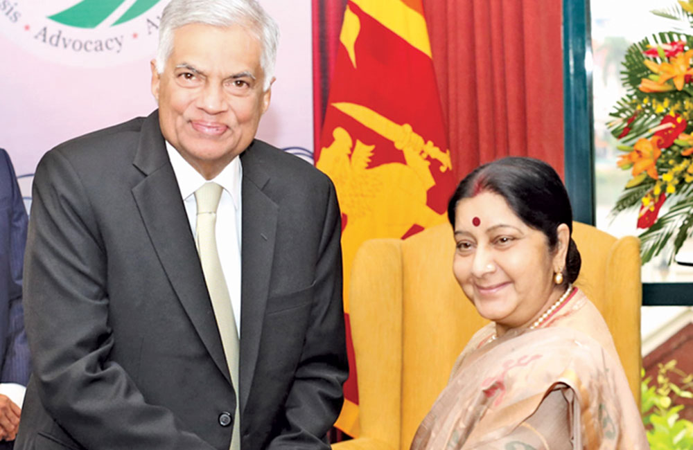 සුෂ්මා ස්වරාජ්ගේ අභාවයට : අගමැතිගෙන් ශෝක පණිවිඩයක් !