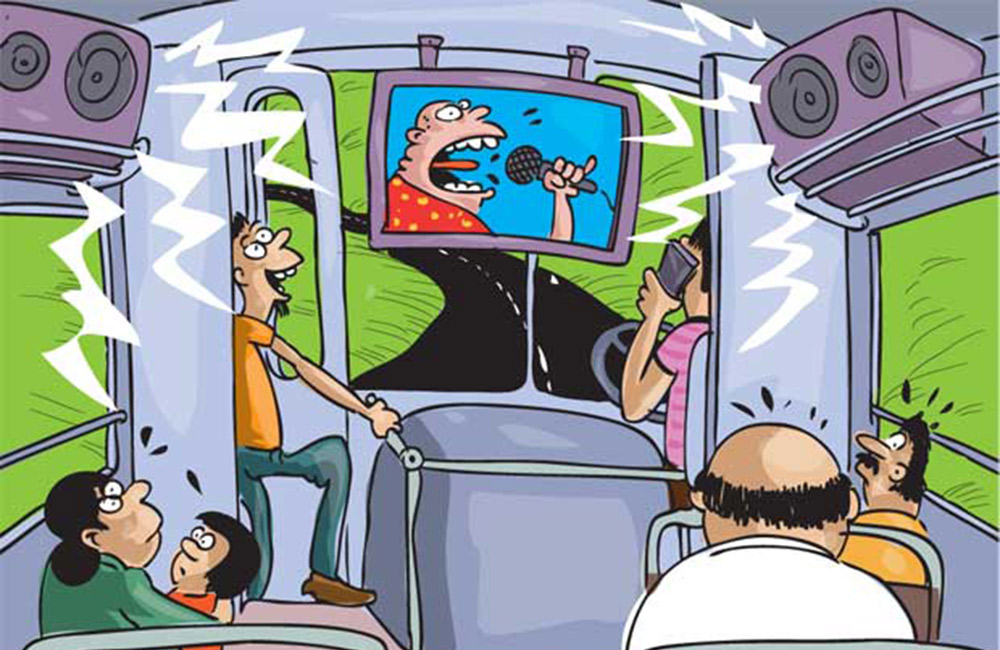 ජනවාරි 01 සිට මගී බස් රථවල රජය අනුමත සිංදු පමණයි !