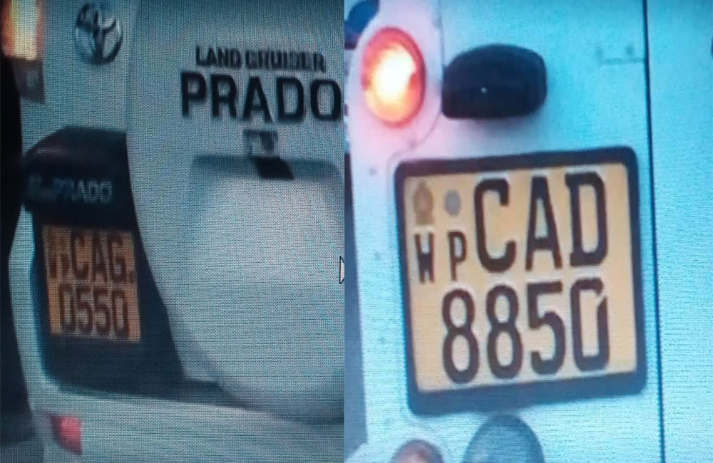 බුකිය කැළඹු WP-CAG – 0550 හා WP-CAD – 8850 ට එරෙහිව : මන්ත්‍රී ආශු පොලිසියට !